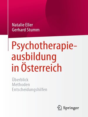 cover image of Psychotherapieausbildung in Österreich